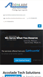 Mobile Screenshot of accoladetechsolutions.com